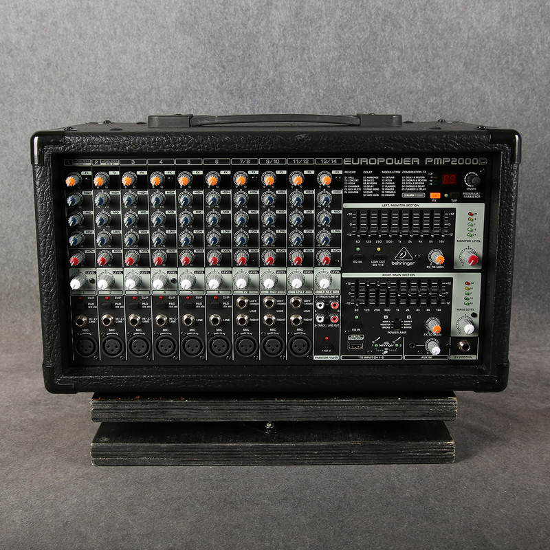 Behringer Europower PMP2000D Powered Mixer - 2nd Hand Behringer Europower PMP2000D Powered Mixer - 2nd Hand
