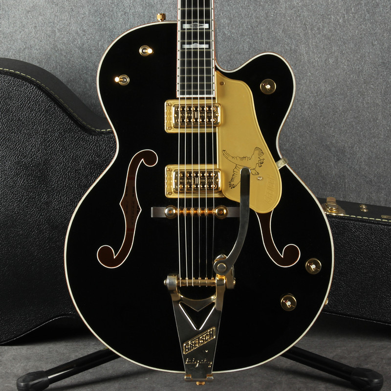 Gretsch G6136T FSR Black Falcon Jr - Black - 2nd Hand