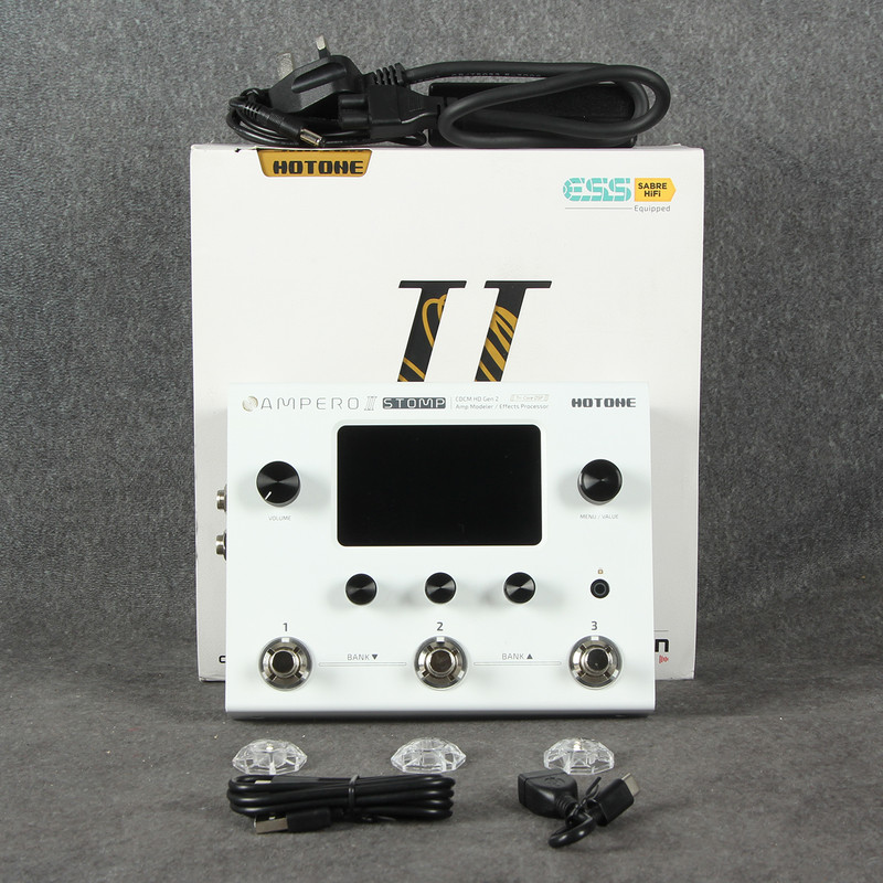 Hotone Ampero II Stomp Multi FX Pedal - 2nd Hand Hotone Ampero II Stomp Multi FX Pedal - 2nd Hand