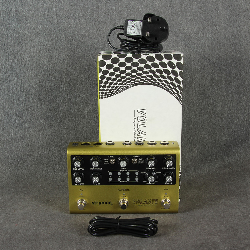 Strymon Volante Magnetic Echo Machine Pedal - 2nd Hand Strymon Volante Magnetic Echo Machine Pedal - 2nd Hand