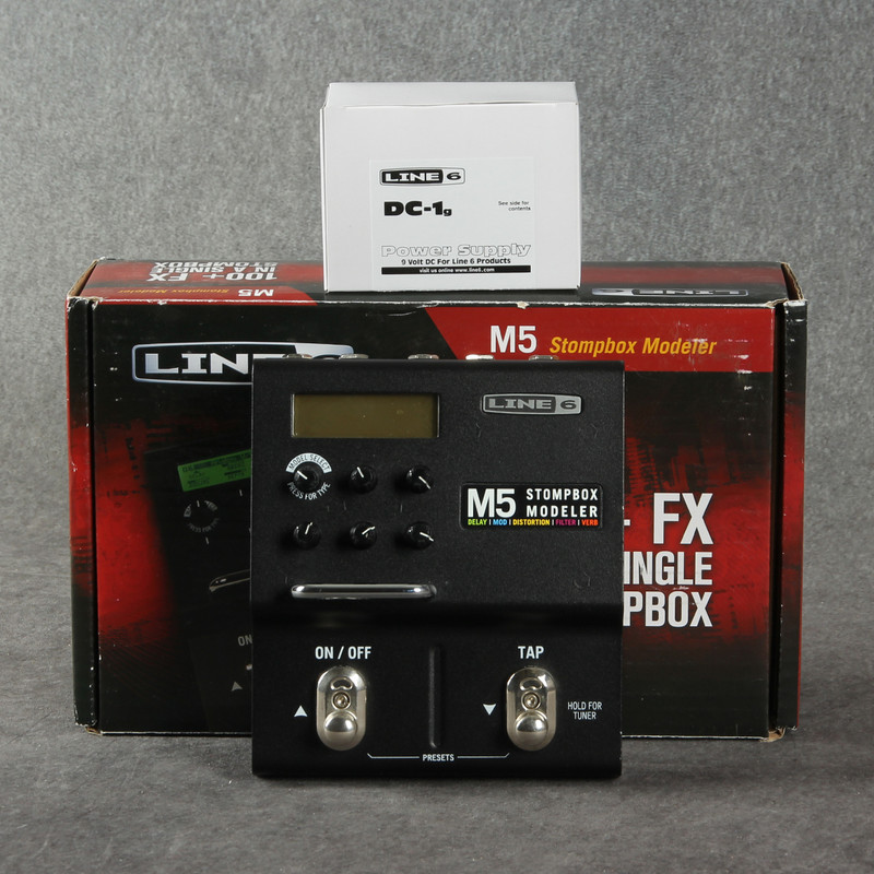 Line 6 M5 Stompbox - 2nd Hand (148237)