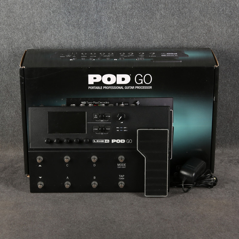 Line 6 POD Go Guitar Multi-Effects Processor - 2nd Hand Line 6 POD Go Guitar Multi-Effects Processor - 2nd Hand