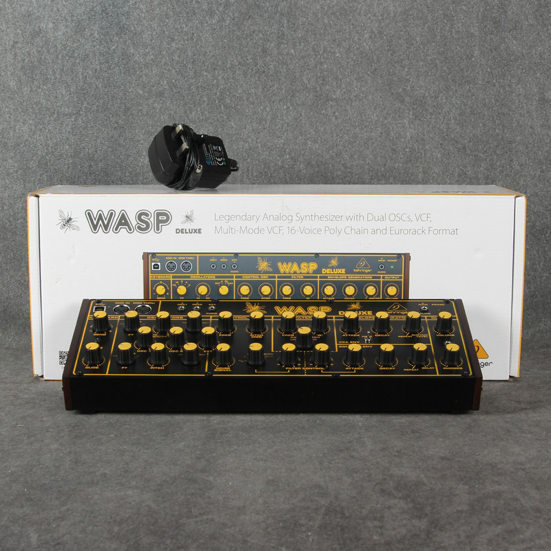 Behringer Wasp Deluxe Analog Synthesizer - 2nd Hand Behringer Wasp Deluxe Analog Synthesizer - 2nd Hand