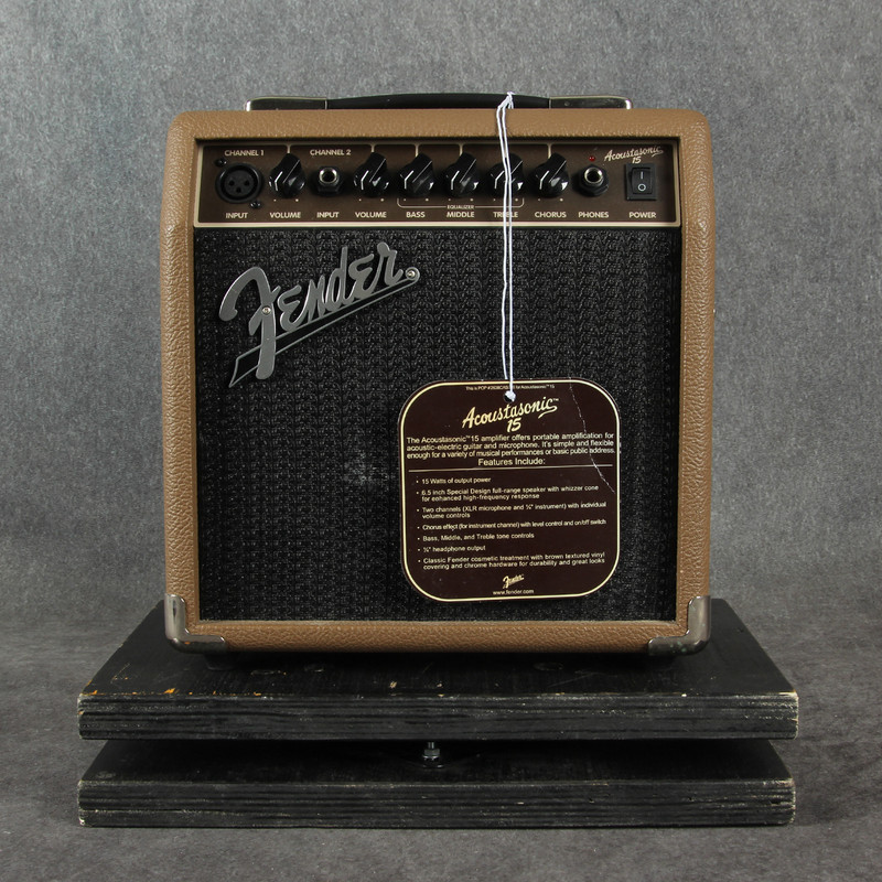 Fender Acoustasonic 15 Combo - 2nd Hand (148345) Fender Acoustasonic 15 Combo - 2nd Hand (148345)