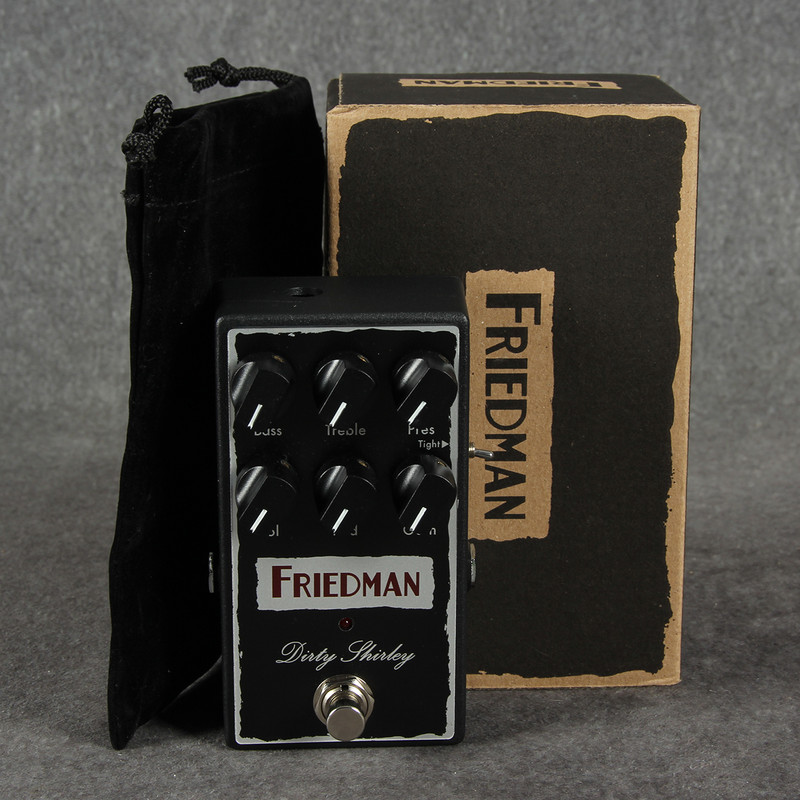 Friedman Dirty Shirley Overdrive Pedal - 2nd Hand Friedman Dirty Shirley Overdrive Pedal - 2nd Hand