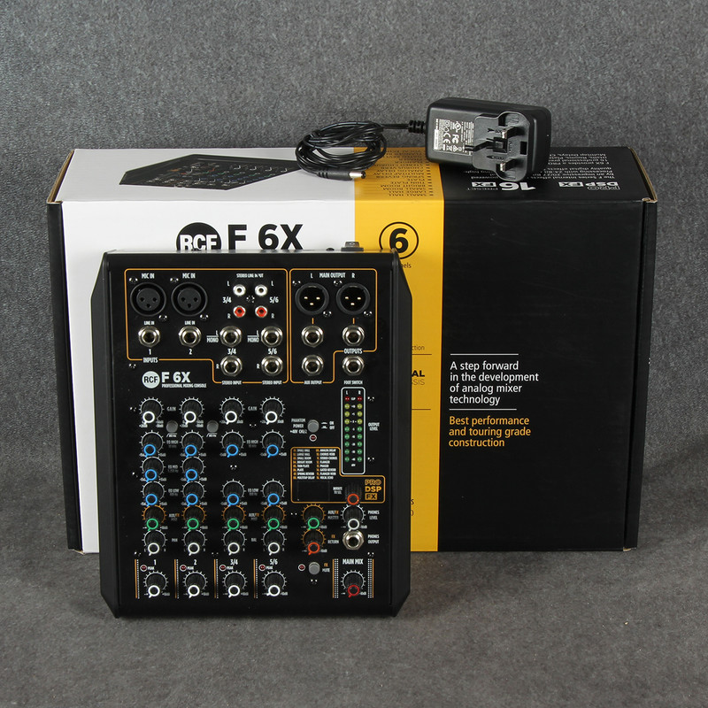 RCF F 6X Mixer - 2nd Hand