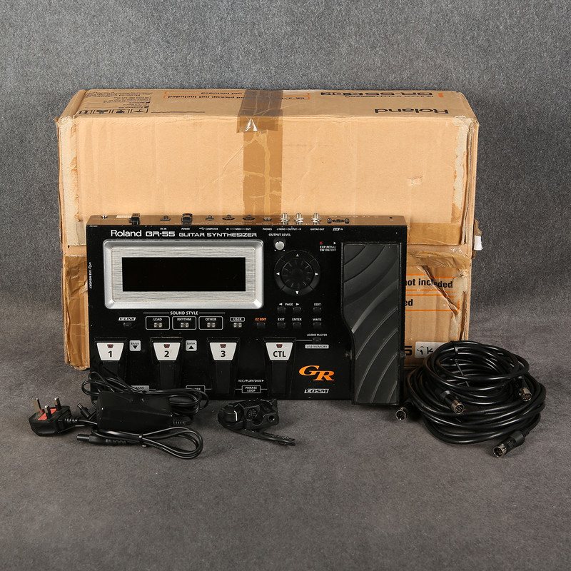 Roland GR-55S BK Guitar Synthesiser - GK3 Pickup - 2nd Hand