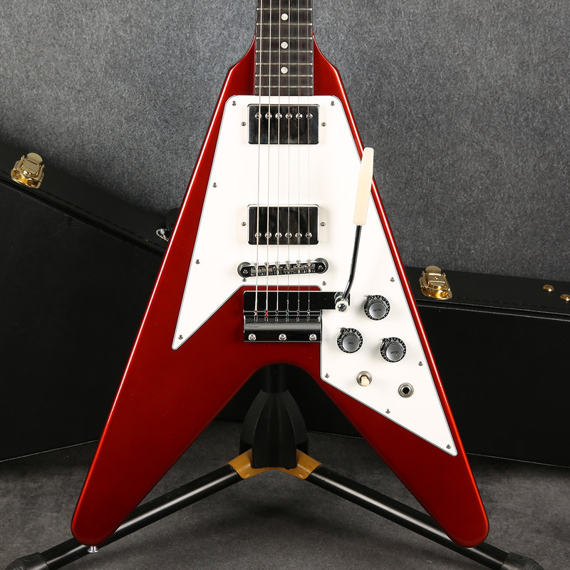 Gibson Custom Shop 1967 Flying V - Sparkling Burgundy - 2nd Hand