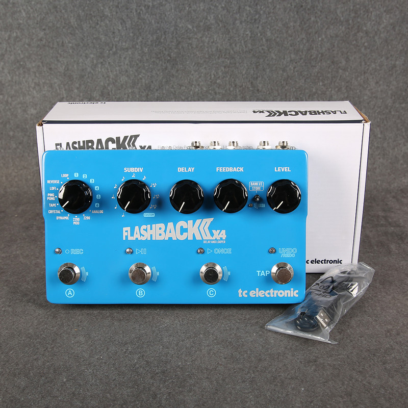 TC Electronic Flashback 2 X4 Delay and Looper Pedal - 2nd Hand