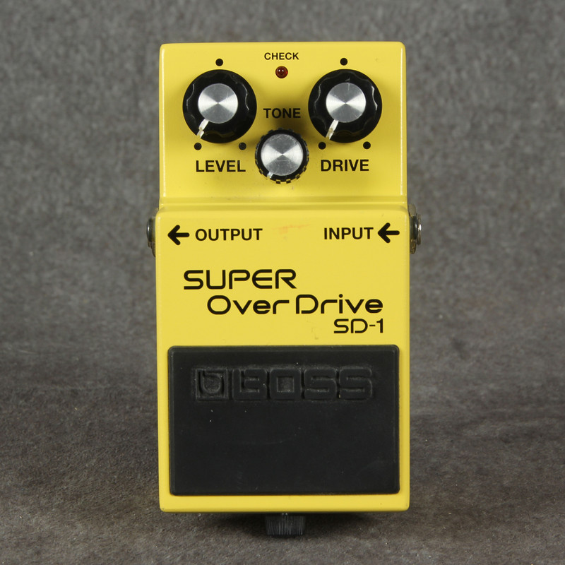 Boss SD-1 Super Overdrive Pedal - 2nd Hand (149128)