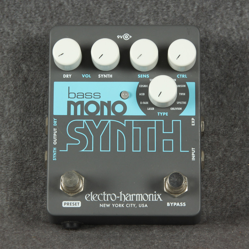 Electro Harmonix Bass Mono Synth Pedal - 2nd Hand Electro Harmonix Bass Mono Synth Pedal - 2nd Hand
