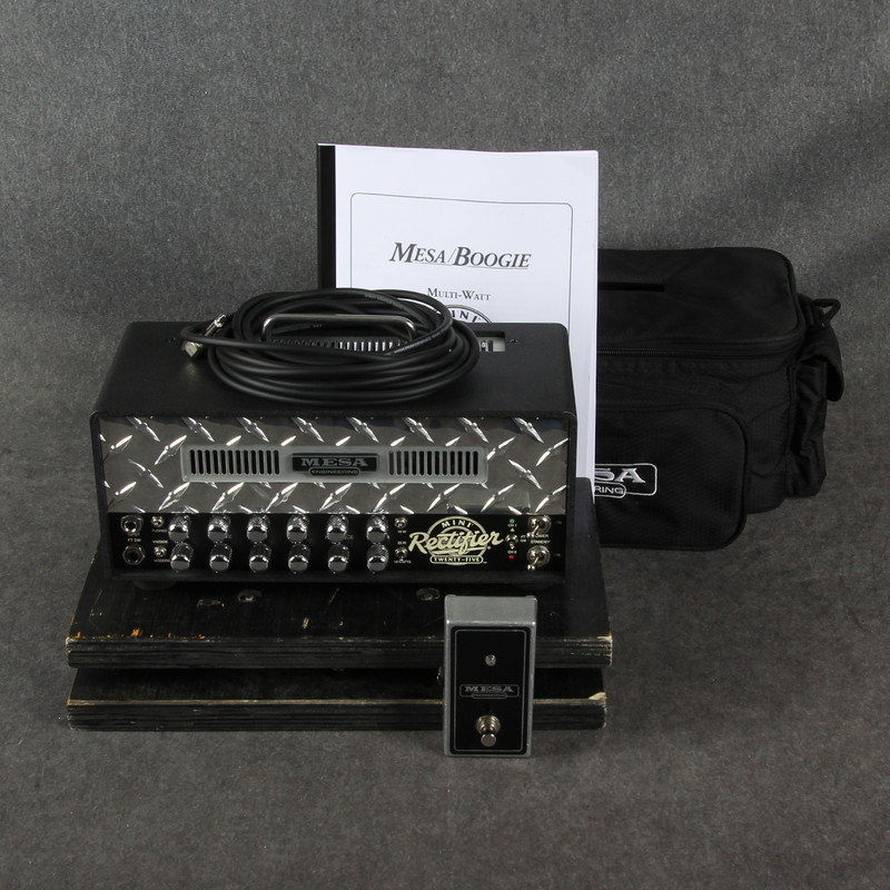 Mesa Boogie Mini Rectifier 25 Amp Head - 2nd Hand Mesa Boogie Mini Rectifier 25 Amp Head - 2nd Hand