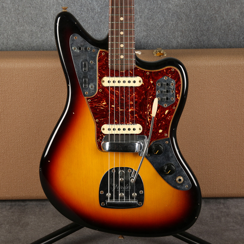 Fender Custom Shop 1963 Journeyman Relic Jaguar - Sunburst - 2nd Hand