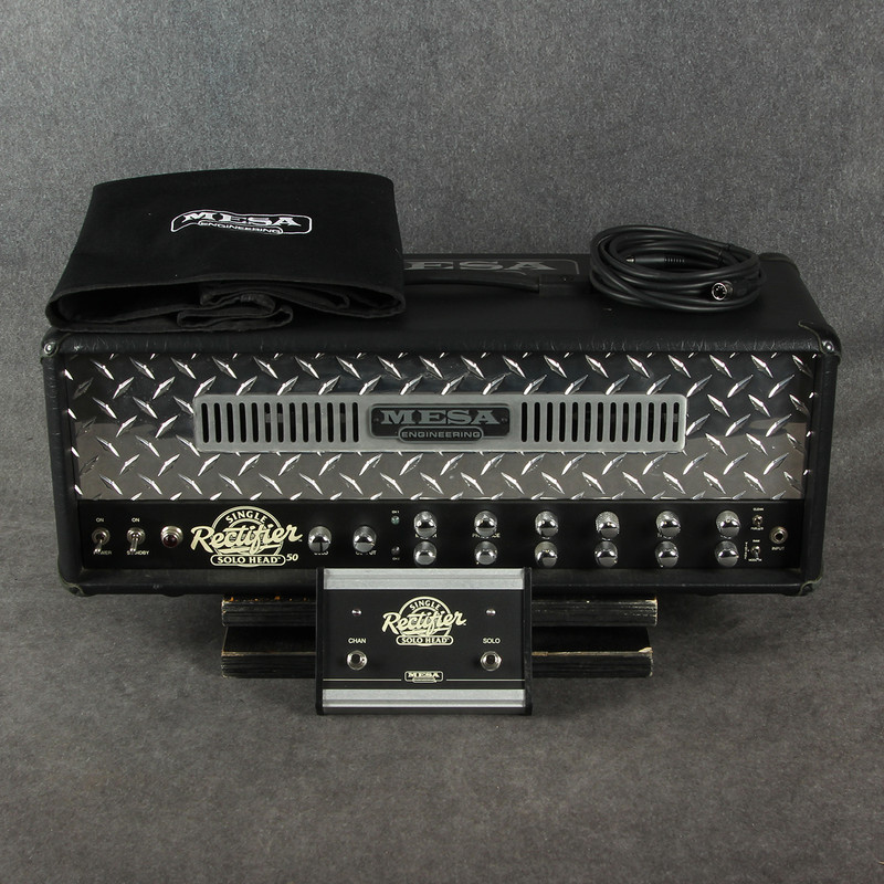 Mesa Boogie Single Rectifier Solo Head 50 **COLLECTION ONLY** - 2nd Hand Mesa Boogie Single Rectifier Solo Head 50 **COLLECTION ONLY** - 2nd Hand
