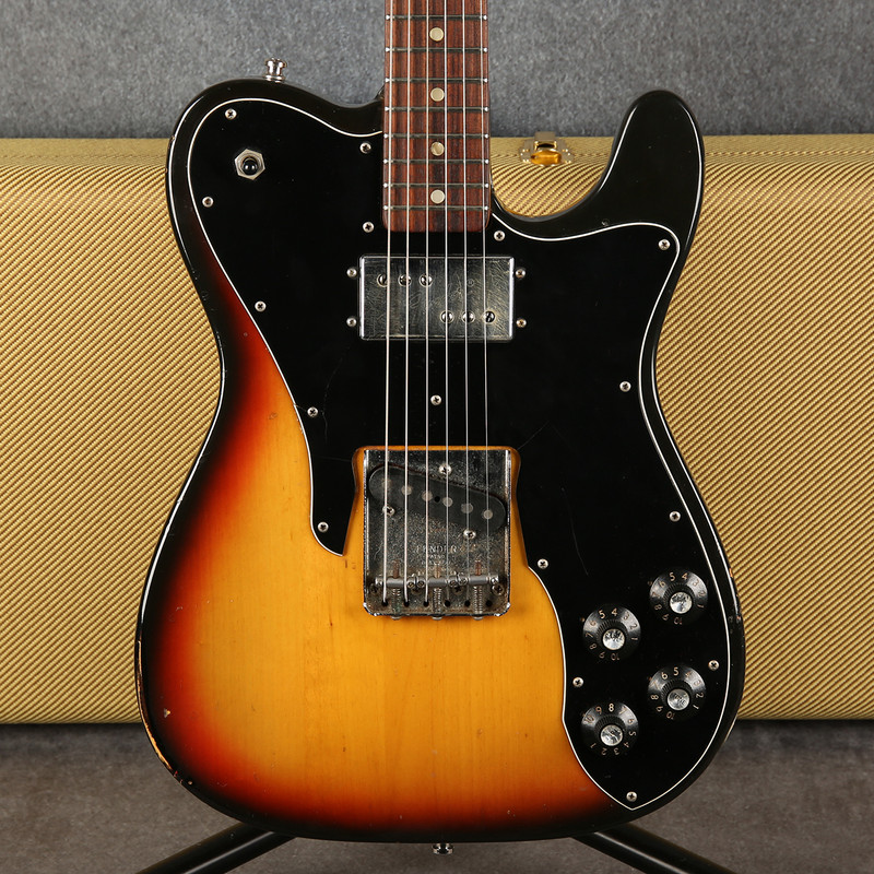 Fender Telecaster Custom - 1974 - 3 Tone Sunburst - 2nd Hand Fender Telecaster Custom - 1974 - 3 Tone Sunburst - 2nd Hand