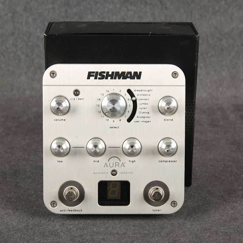 Fishman Aura Spectrum DI Acoustic Preamp - 2nd Hand Fishman Aura Spectrum DI Acoustic Preamp - 2nd Hand
