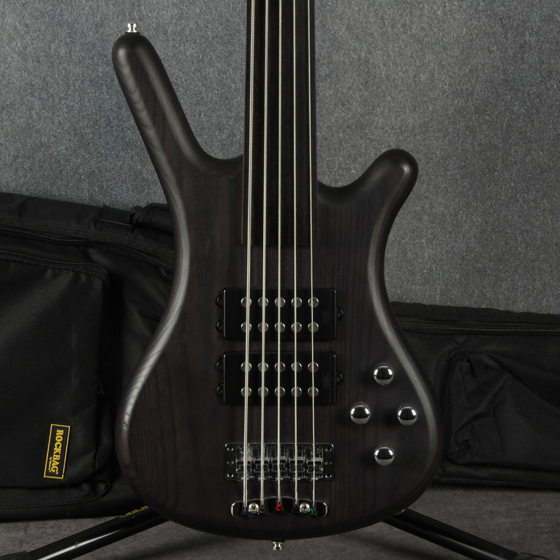 Warwick Rockbass Corvette $$ 5-String Fretless Bass - Nirvana Black - 2nd Hand