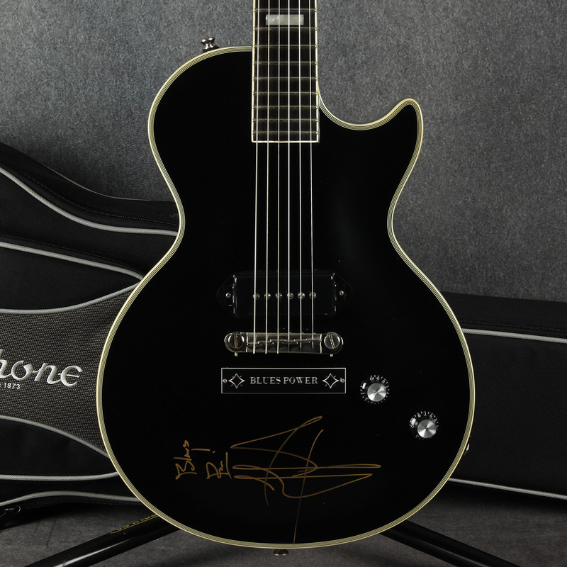 Epiphone Jared James Nichols Old Glory Les Paul - Black Aged Gloss - 2nd Hand
