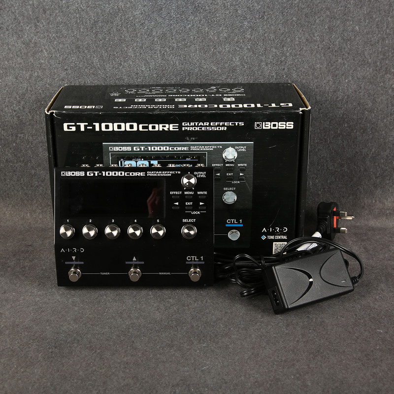 Boss GT-1000CORE Multi-Effects Processor Pedal - 2nd Hand
