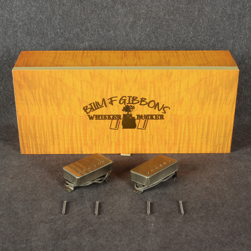 Cream T Pickups Billy F Gibbons Whisker Bucker Pickups - Aged Nickel - 2nd Hand Cream T Pickups Billy F Gibbons Whisker Bucker Pickups - Aged Nickel - 2nd Hand