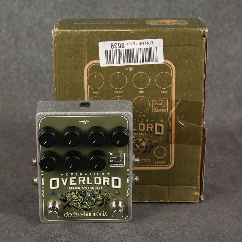 Electro Harmonix Overlord Overdrive Pedal - 2nd Hand