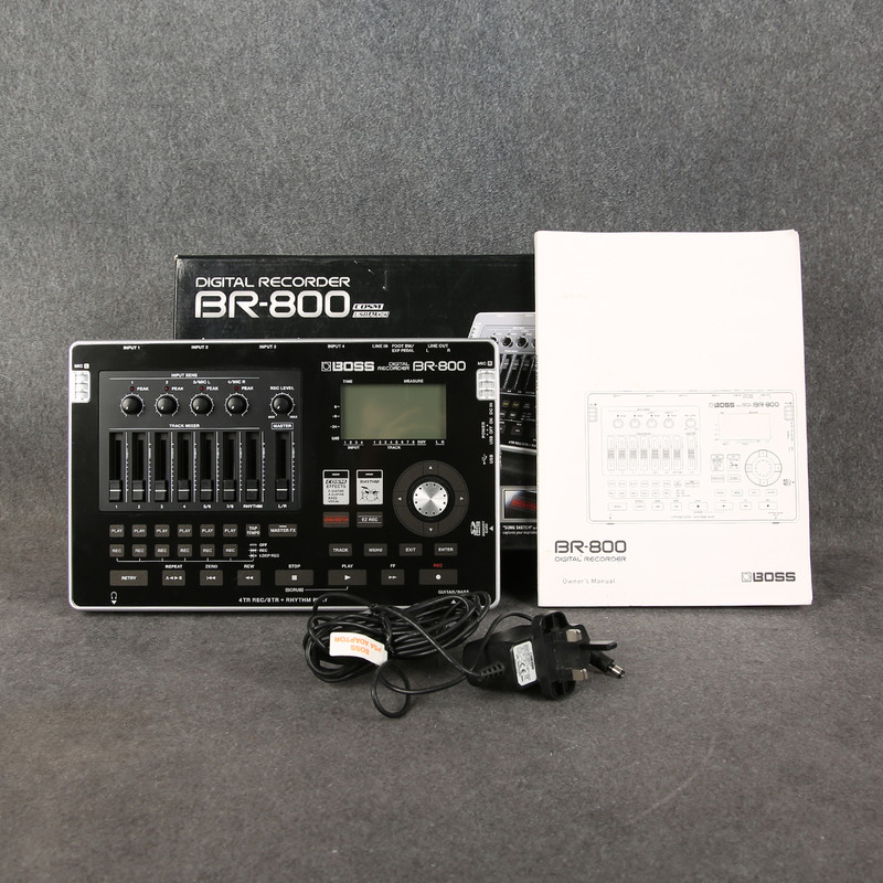 Boss BR-800 Digital Recorder - 2nd Hand (149709) Boss BR-800 Digital Recorder - 2nd Hand (149709)
