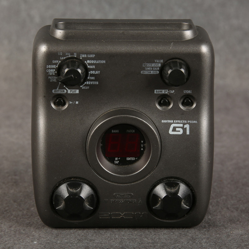 Zoom G1 Guitar Effects Pedal Processor - 2nd Hand Zoom G1 Guitar Effects Pedal Processor - 2nd Hand