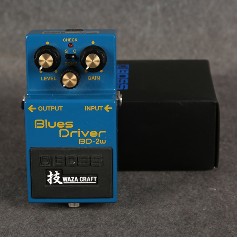 Boss Waza Craft Blues Driver BD-2W Pedal - 2nd Hand