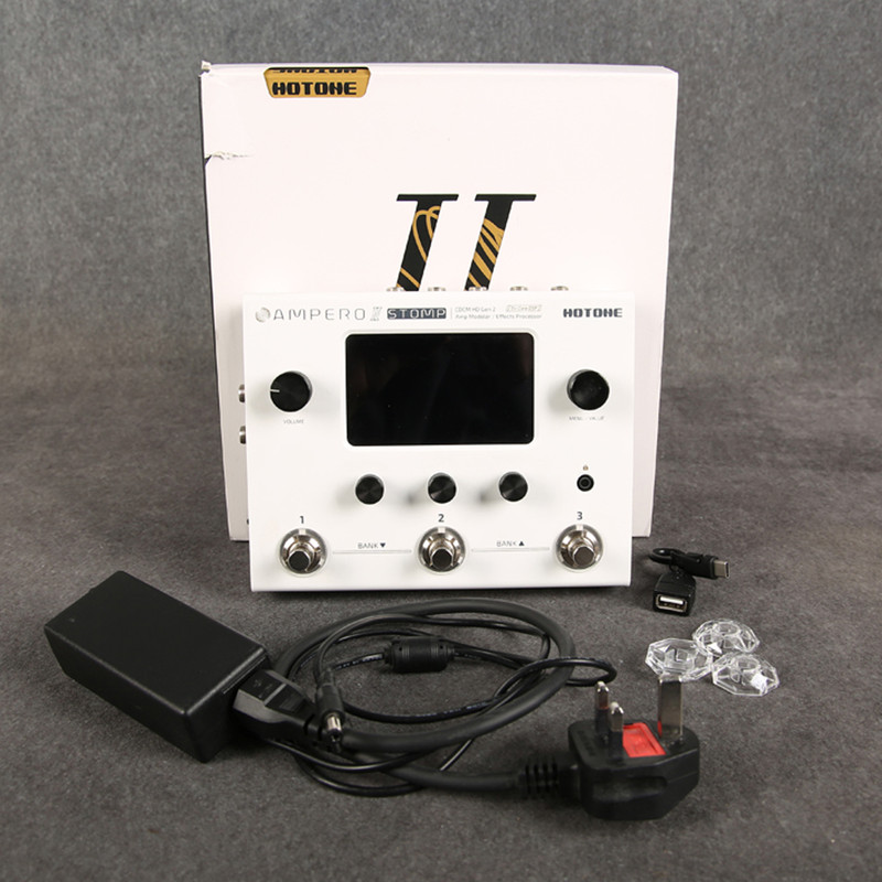 Hotone Ampero II Stomp Multi FX Pedal - 2nd Hand (149903)