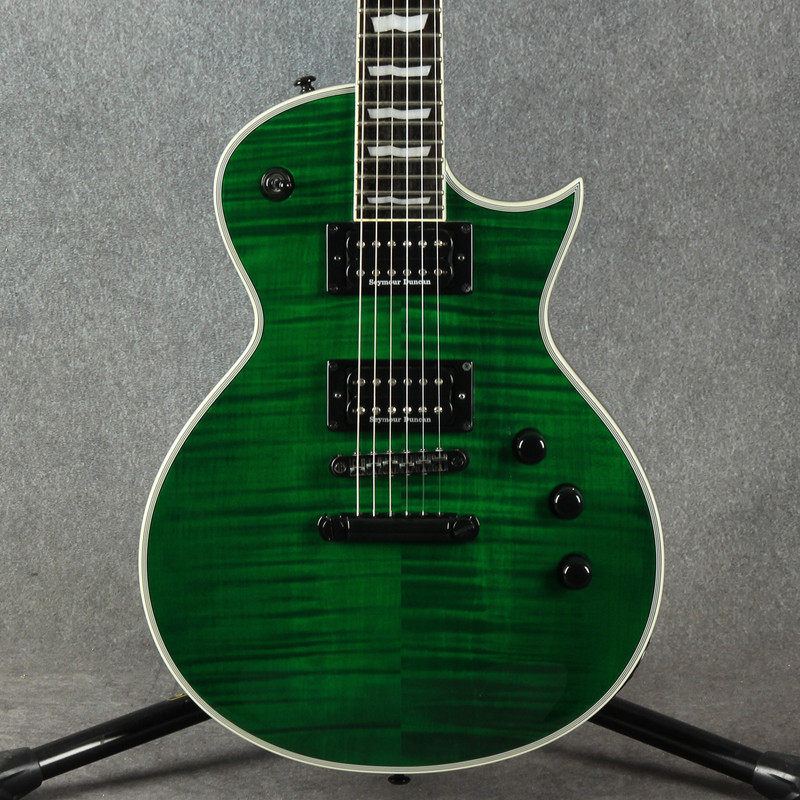 ESP LTD EC1000 Deluxe - Trans Green - 2nd Hand