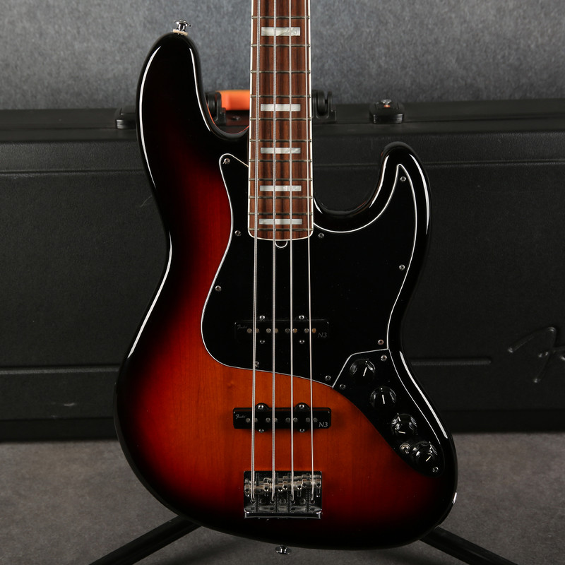 Fender American Deluxe IV Jazz Bass  - Sunburst - 2nd Hand Fender American Deluxe IV Jazz Bass  - Sunburst - 2nd Hand