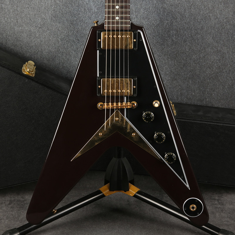 Gibson Custom Shop '58 Reissue Flying V - Oxblood - 2nd Hand
