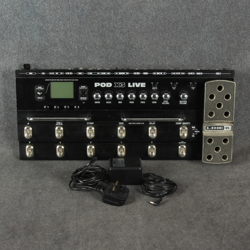 Line 6 POD X3 Live Multi FX Pedal - 2nd Hand