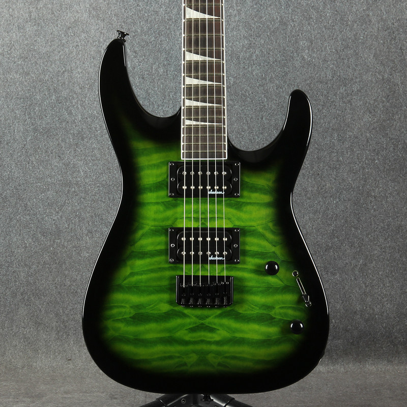 Jackson Dinky Arch Top JS32Q DKA HT - Green Burst - 2nd Hand Jackson Dinky Arch Top JS32Q DKA HT - Green Burst - 2nd Hand