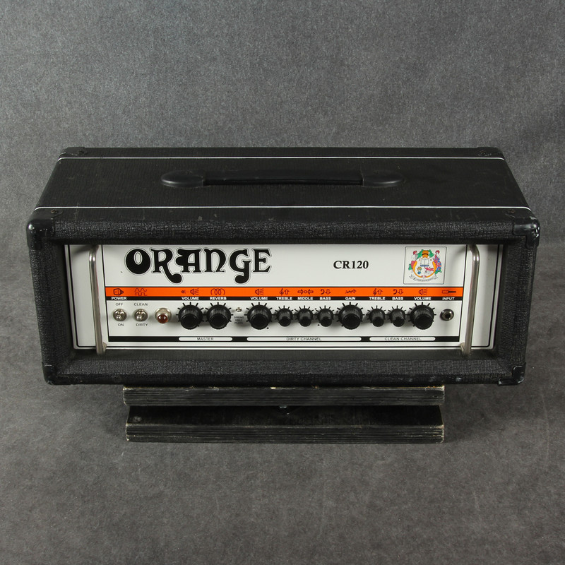 Orange Crush CR120 Amp Head - Black - 2nd Hand