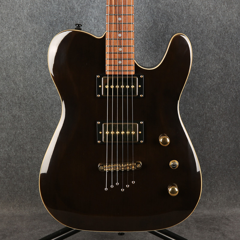 Harley Benton Deluxe Series TE-40 - Translucent Black - 2nd Hand (150873) Harley Benton Deluxe Series TE-40 - Translucent Black - 2nd Hand (150873)