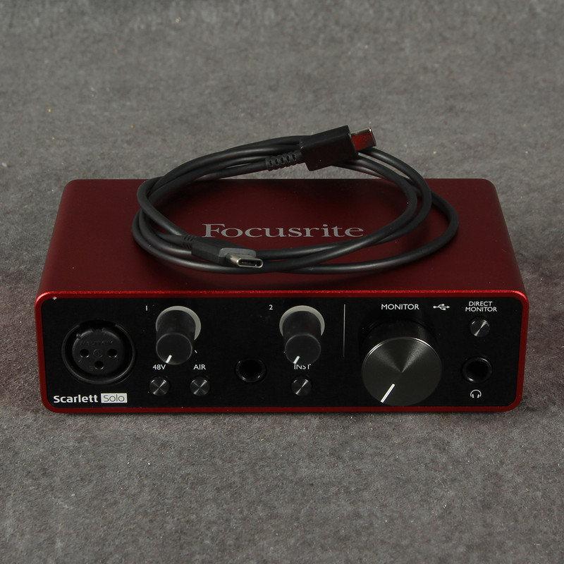 Focusrite Scarlett Solo 3rd Gen - 2nd Hand (150897)