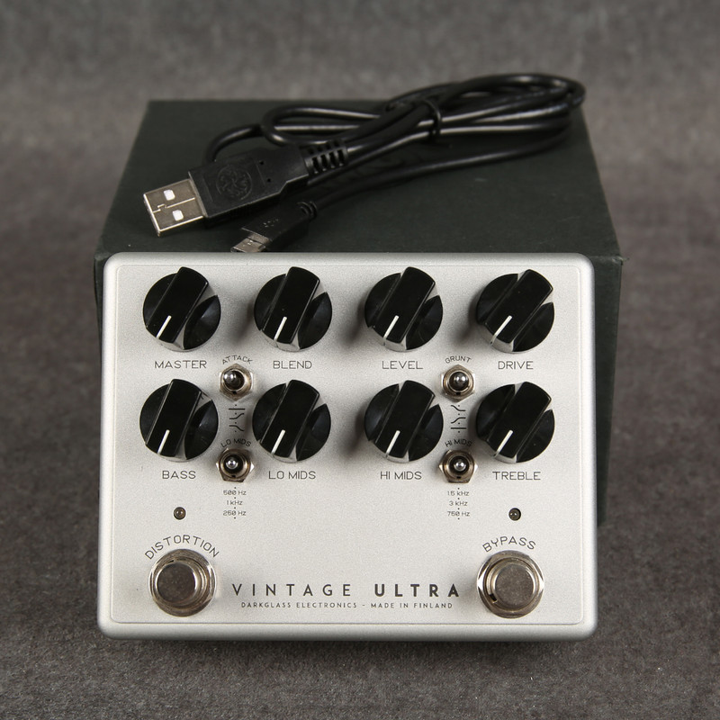 Dark Glass Vintage Ultra Pre Amp Pedal - 2nd Hand