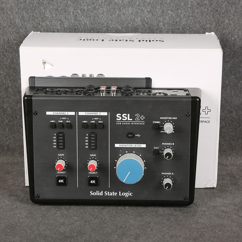 Solid State Logic SSL2+ USB Audio Interface - 2nd Hand