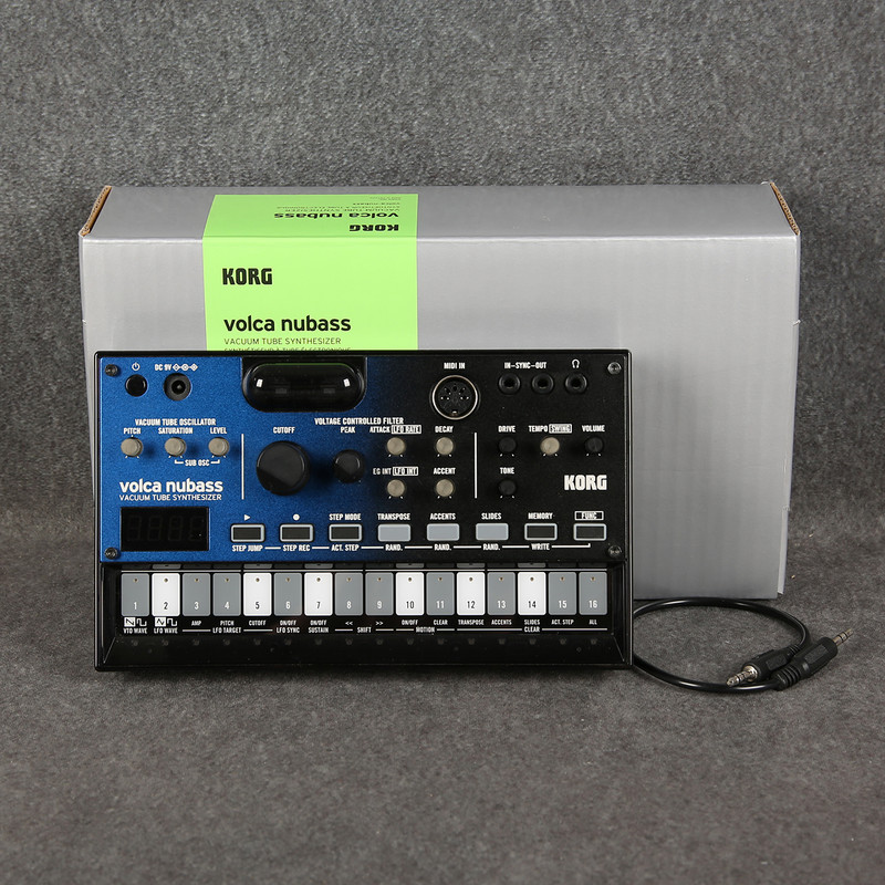 Korg Volca Nubass Vacuum Tube Synthesizer - 2nd Hand