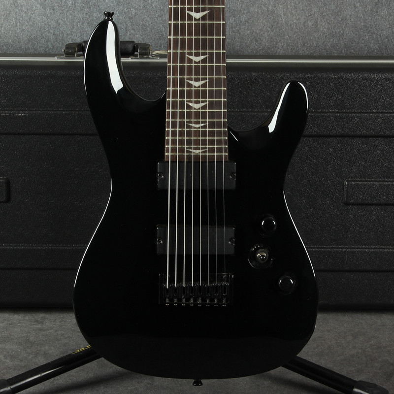 Harley Benton Rock 8-String - Black - 2nd Hand Harley Benton Rock 8-String - Black - 2nd Hand