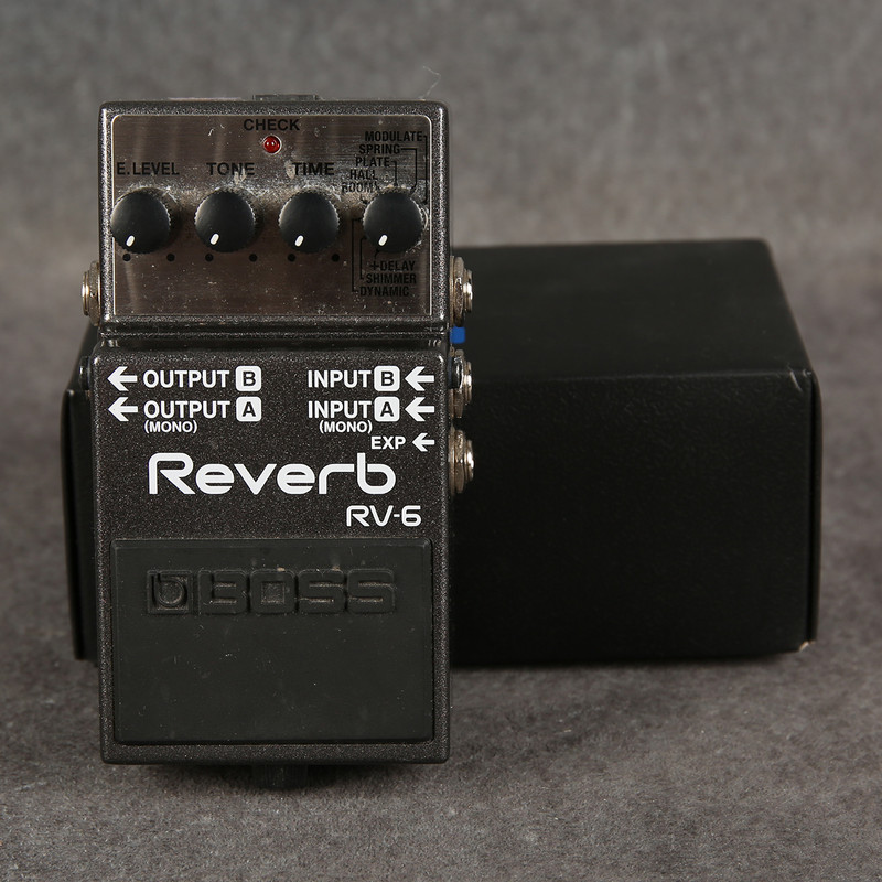 Boss RV-6 FX Pedal - 2nd Hand