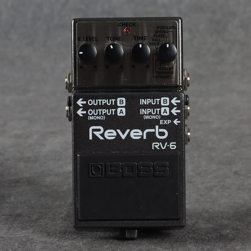 Boss RV-6 Reverb Pedal - 2nd Hand (151657) Boss RV-6 Reverb Pedal - 2nd Hand (151657)
