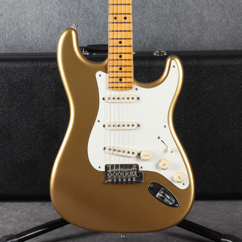 Fender Lincoln Brewster Stratocaster - Aztec Gold - 2nd Hand