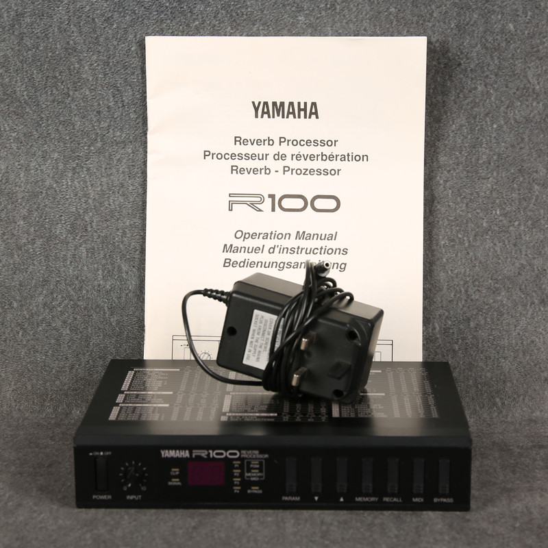 Yamaha R100 Reverb Processor - 2nd Hand