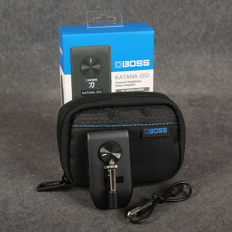 Boss Katana GO:Guitar Headphone Amp - 2nd Hand Boss Katana GO:Guitar Headphone Amp - 2nd Hand