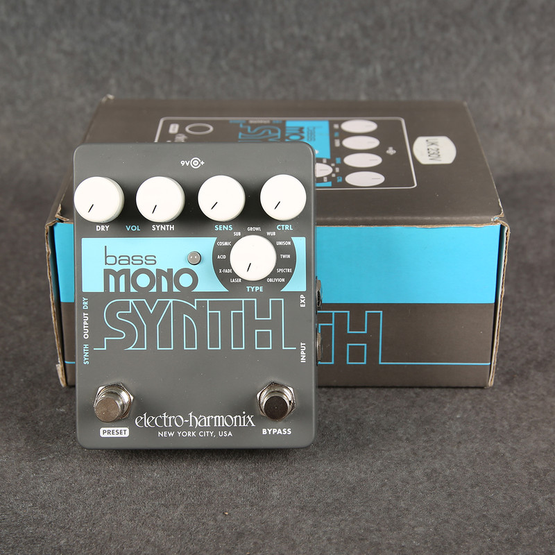 Electro-Harmonix Bass Mono Synth Synthesizer Pedal - 2nd Hand