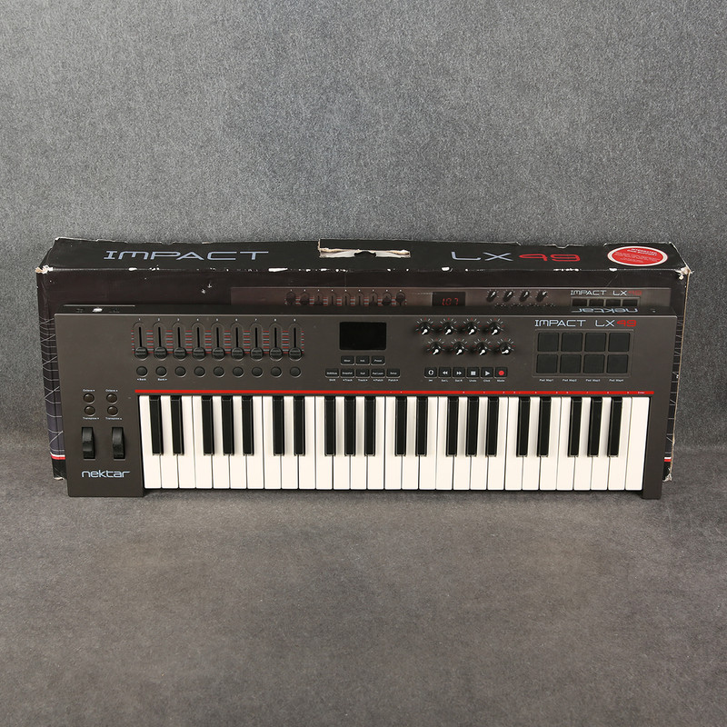 Nektar Impact LX49 MIDI Keyboard Controller - 2nd Hand Nektar Impact LX49 MIDI Keyboard Controller - 2nd Hand