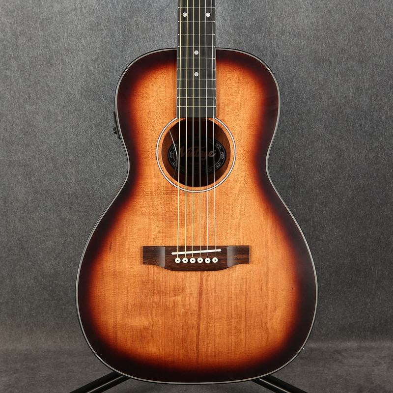 Vintage Stage Series Parlour Electro Acoustic - Antiqued - 2nd Hand