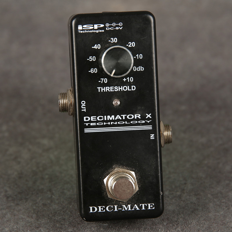 ISP Technologies Decimator Mini Noise Gate - 2nd Hand ISP Technologies Decimator Mini Noise Gate - 2nd Hand